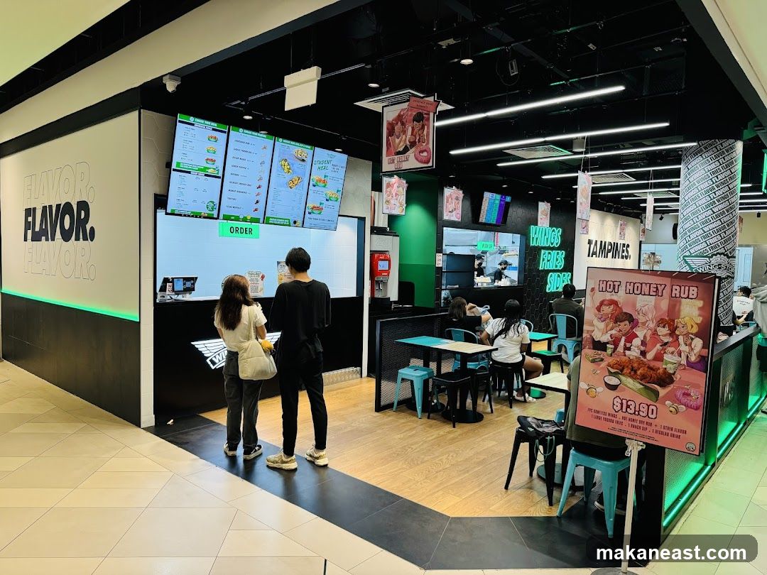 Wingstop Restaurant Interior
