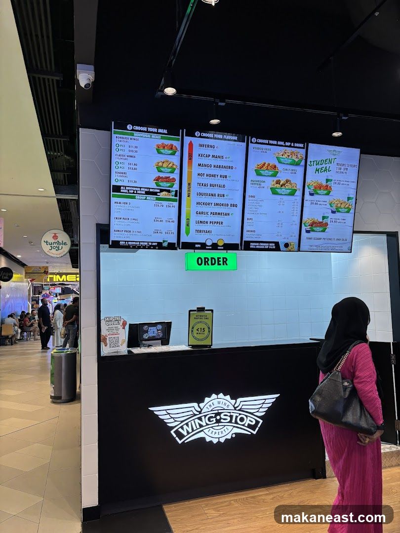 Wing Stop Menu