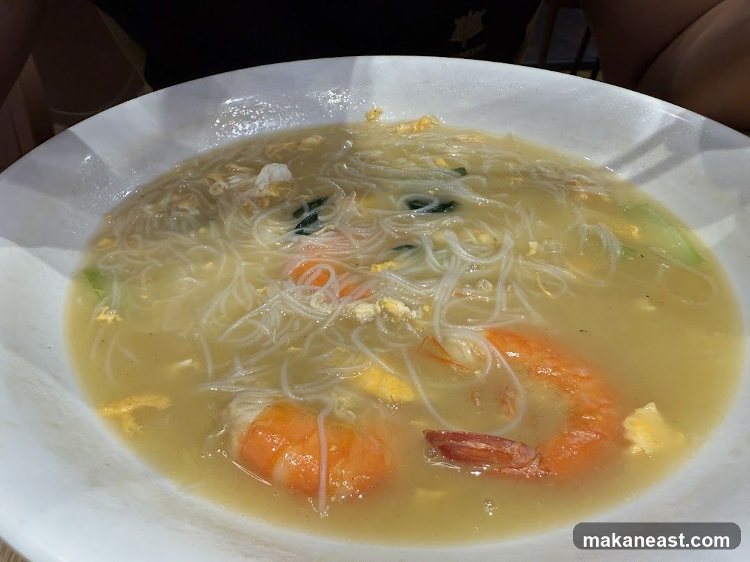 Shrimp Noodle Soup