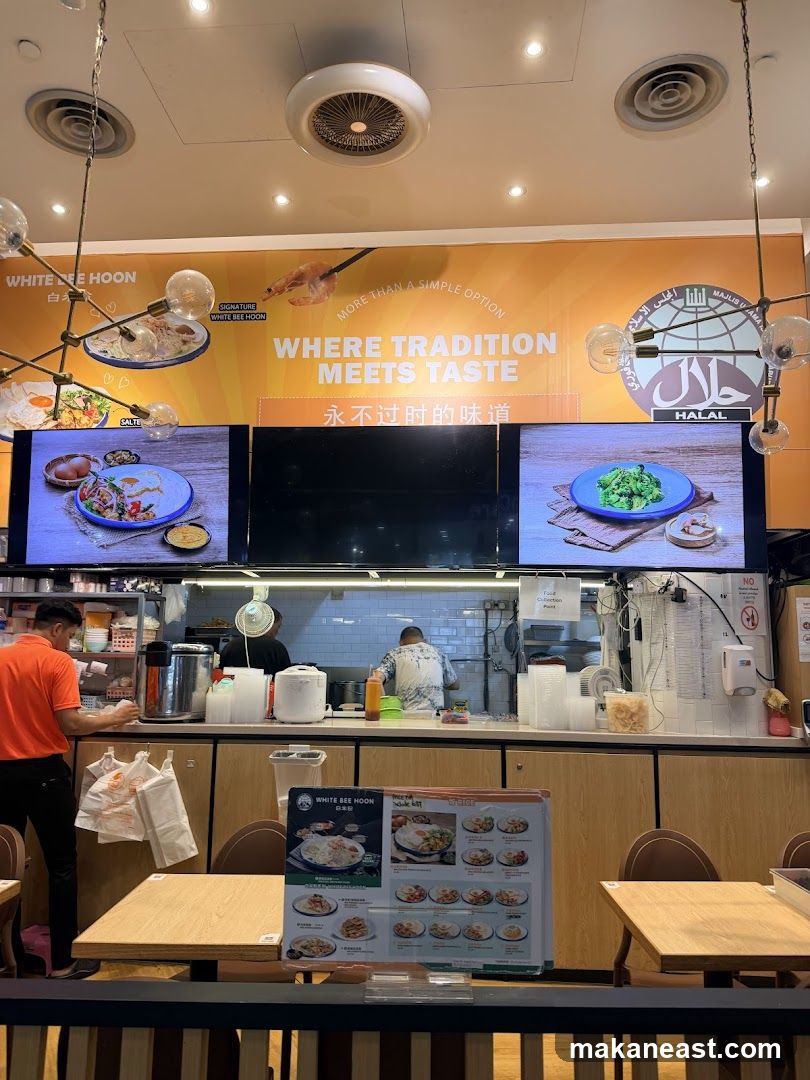 Restaurant Interior with Menu