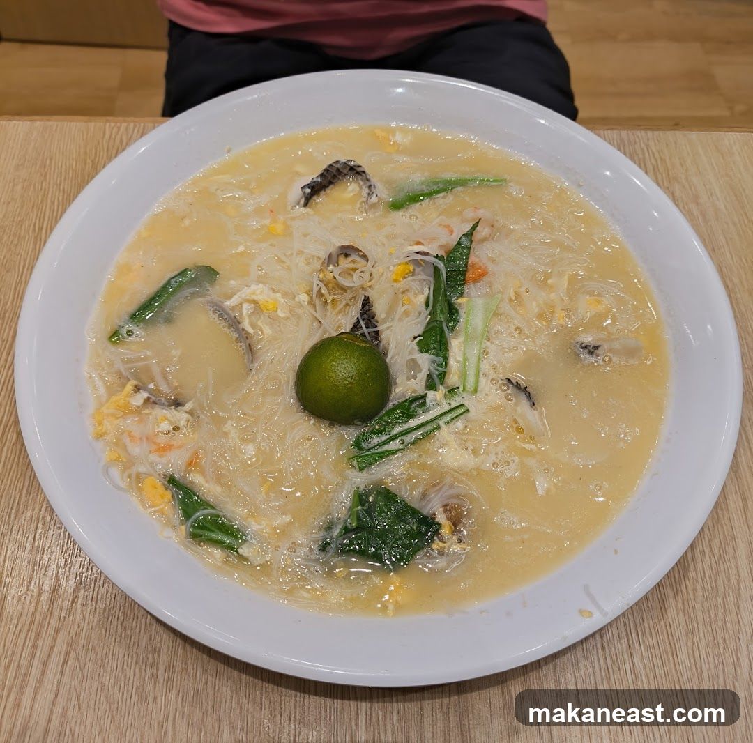 Seafood Bee Hoon Soup
