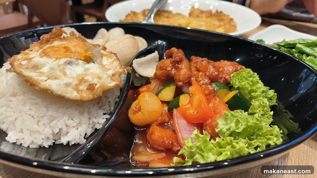 Sweet and Sour Chicken Rice