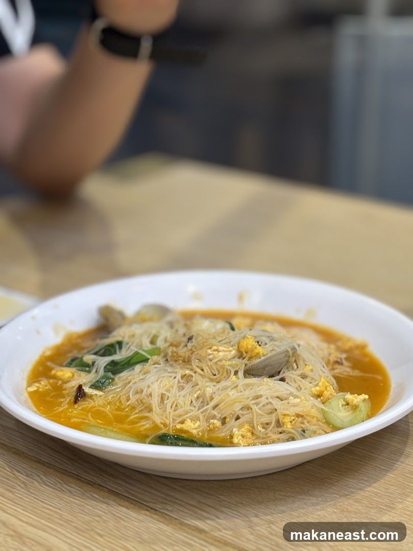Noodle Soup with Clams