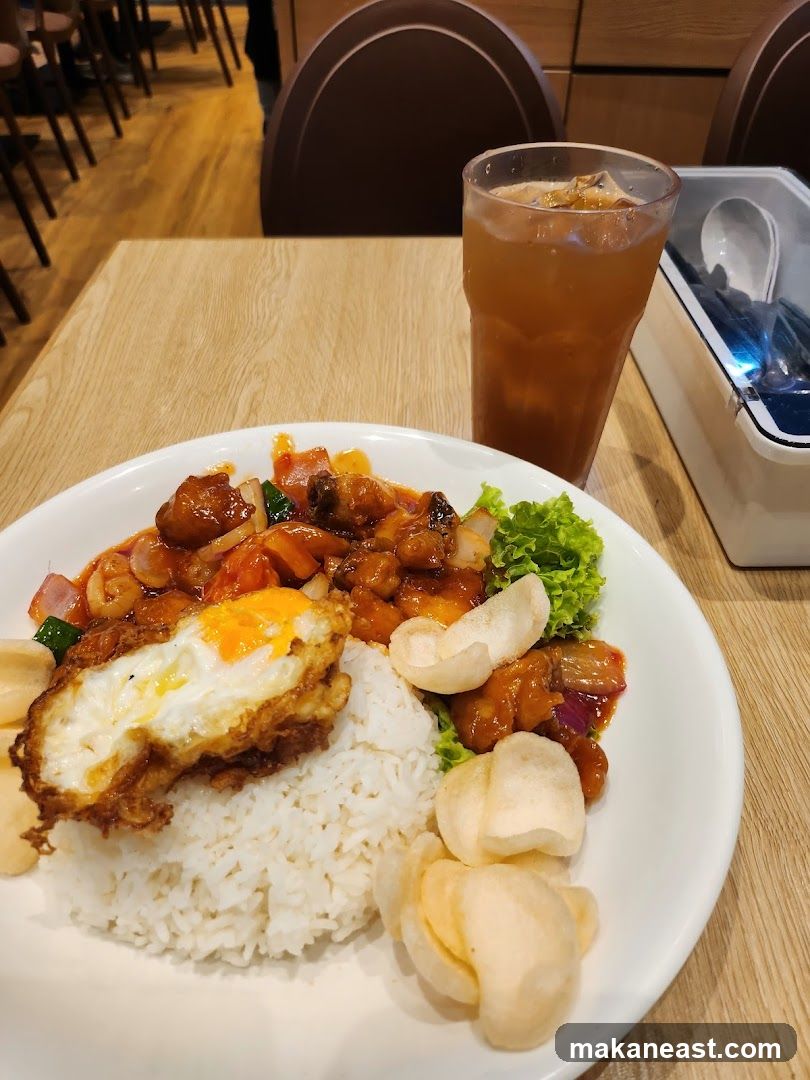 Sweet and Sour Chicken Rice