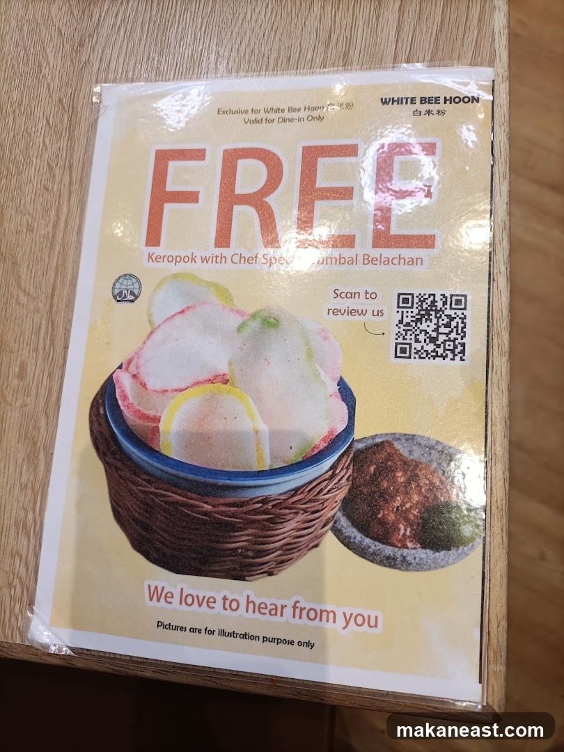 Free Keropok Promotion