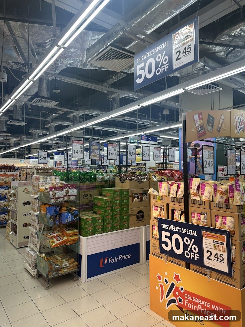 FairPrice Supermarket Aisles
