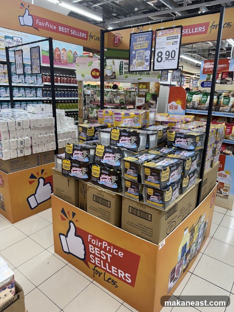 FairPrice Best Sellers Display