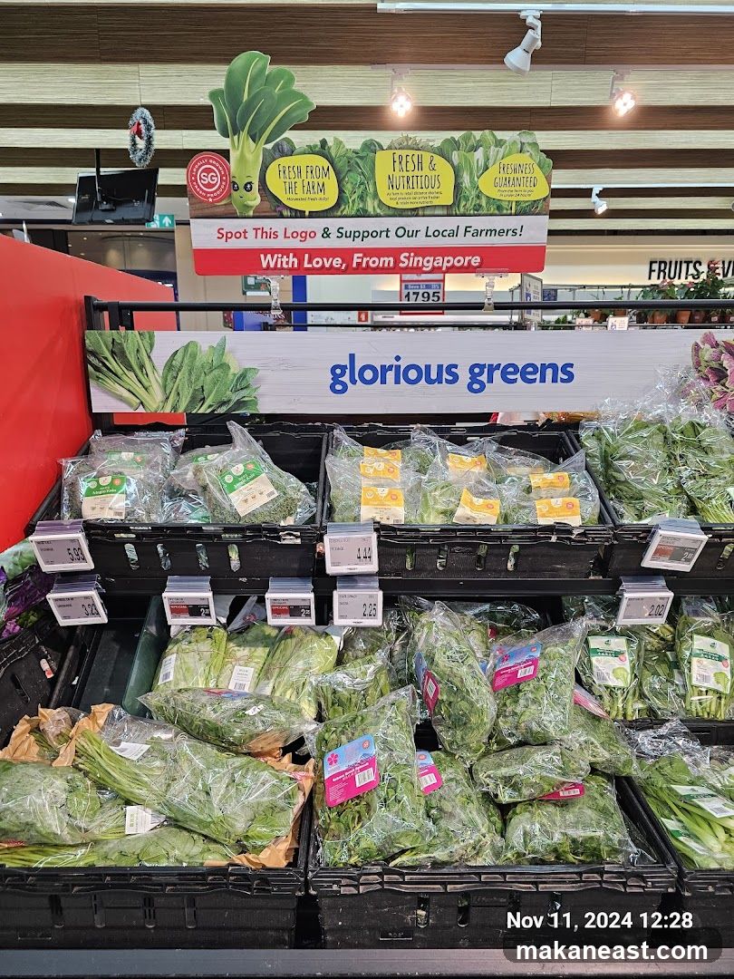Glorious Greens Display