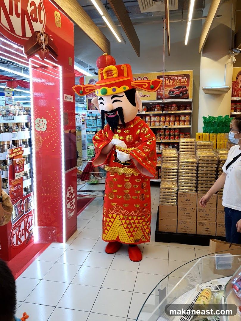 Chinese New Year Mascot in a Store