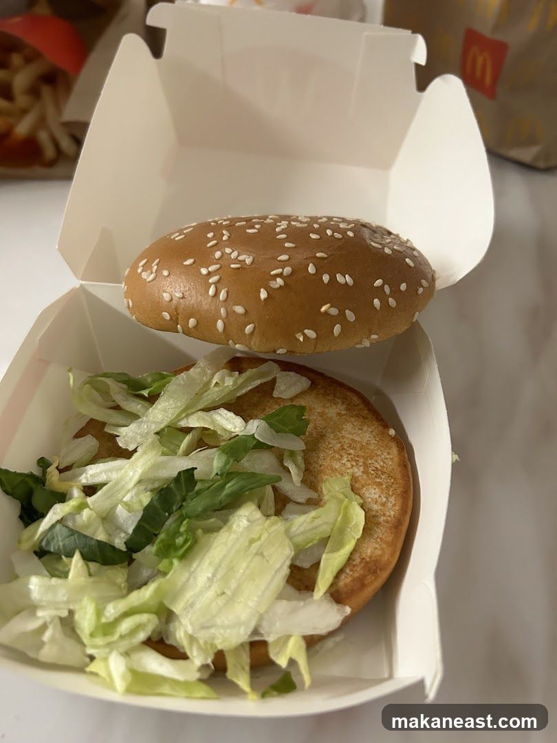 Burger with Lettuce