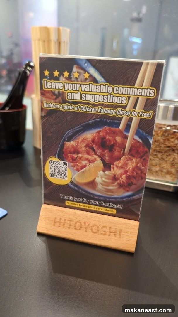 Feedback promotion