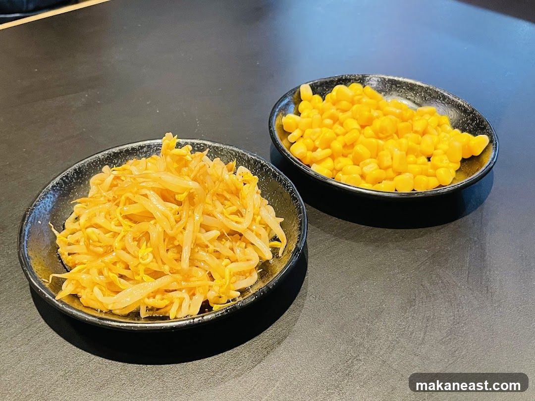 Bean Sprouts and Corn