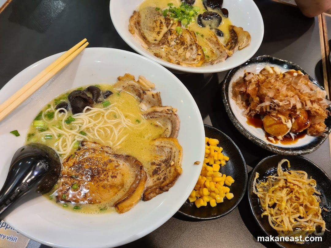 Ramen and Takoyaki