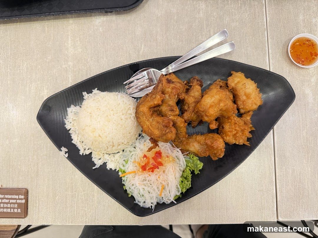 Fried Chicken with Rice
