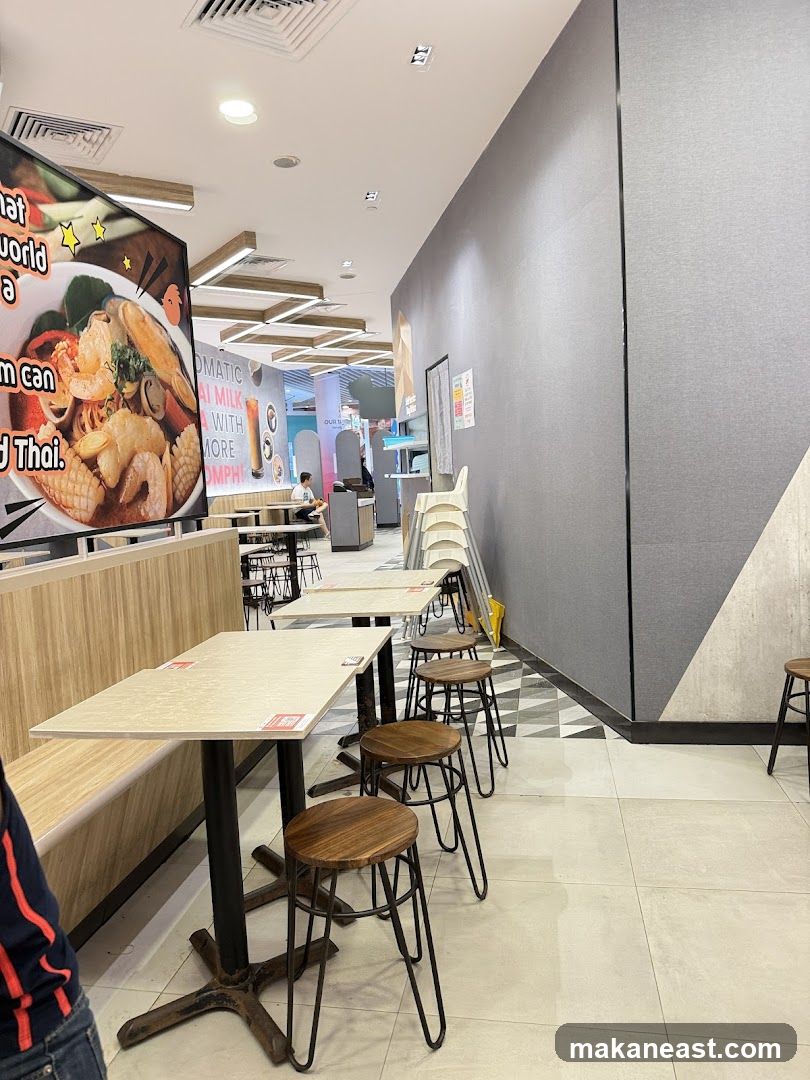 Restaurant Interior with Seating
