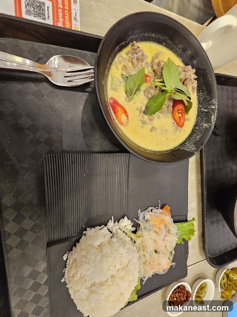 Green Curry with Rice