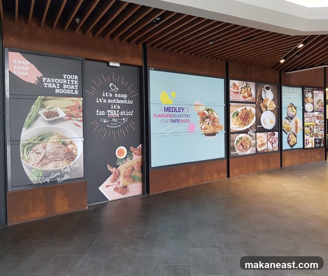 Thai Food Display