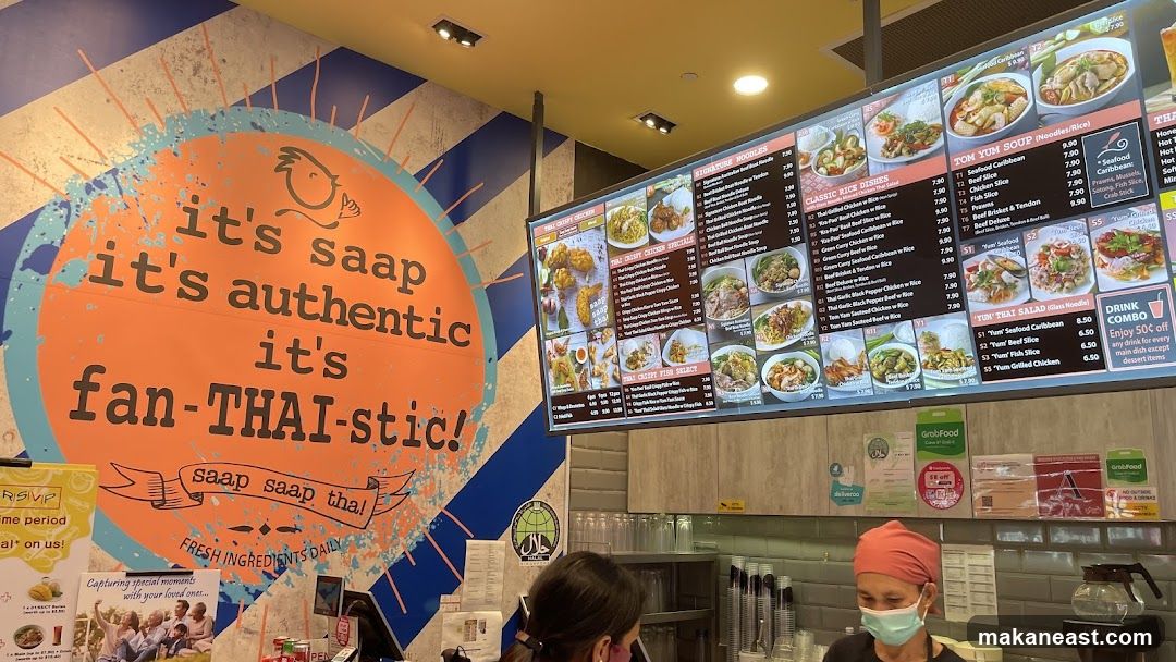Thai Restaurant Menu and Wall Art