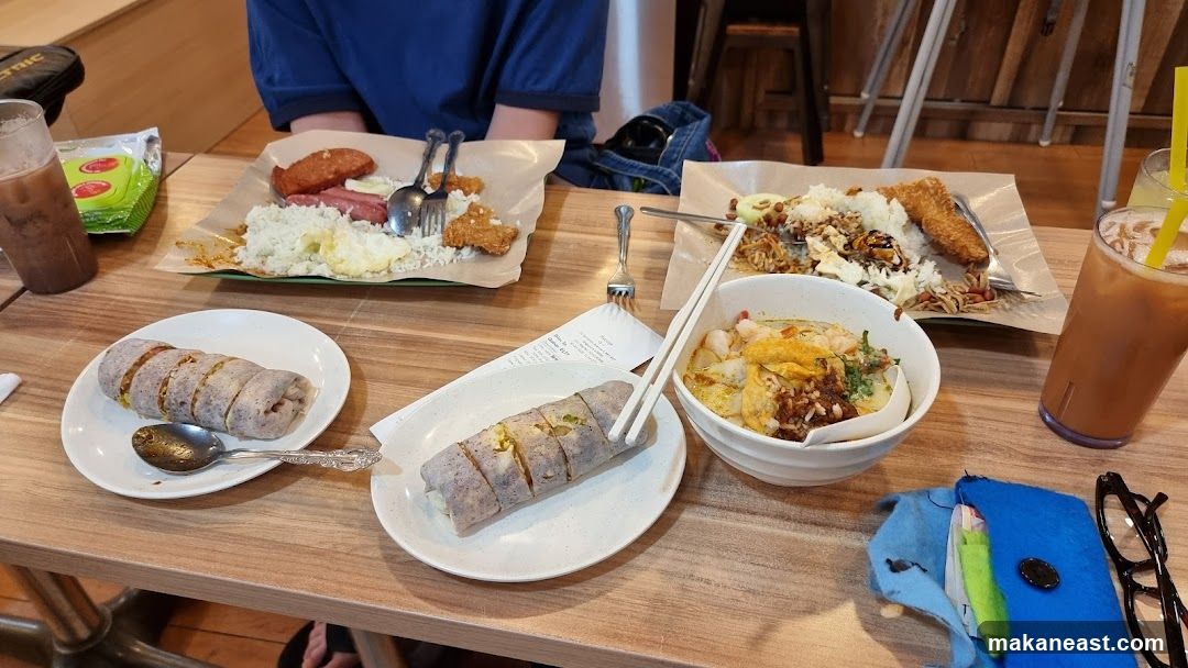 Table with Food and Drinks