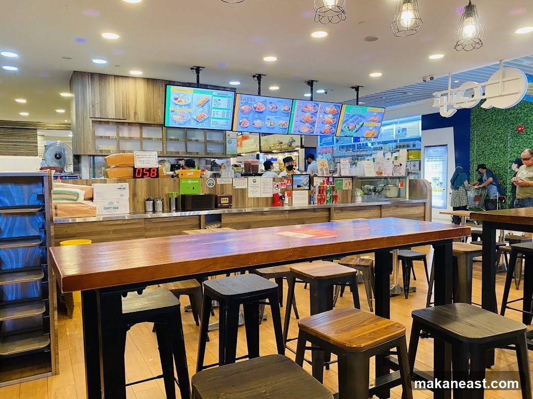 Restaurant Interior with Menu Boards