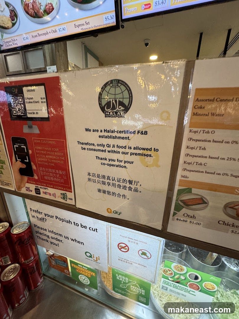Qi Ji Halal-Certified F&B Establishment