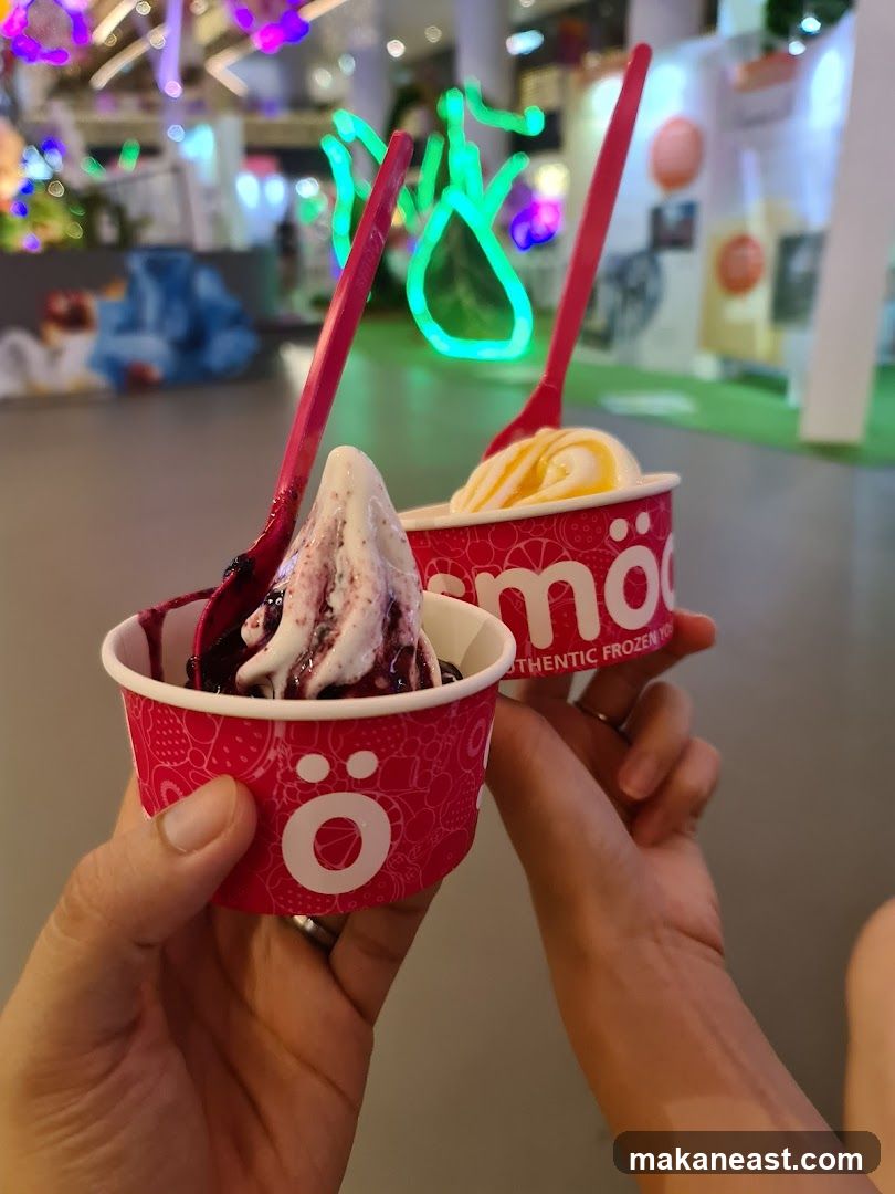 Frozen Yogurt Cups