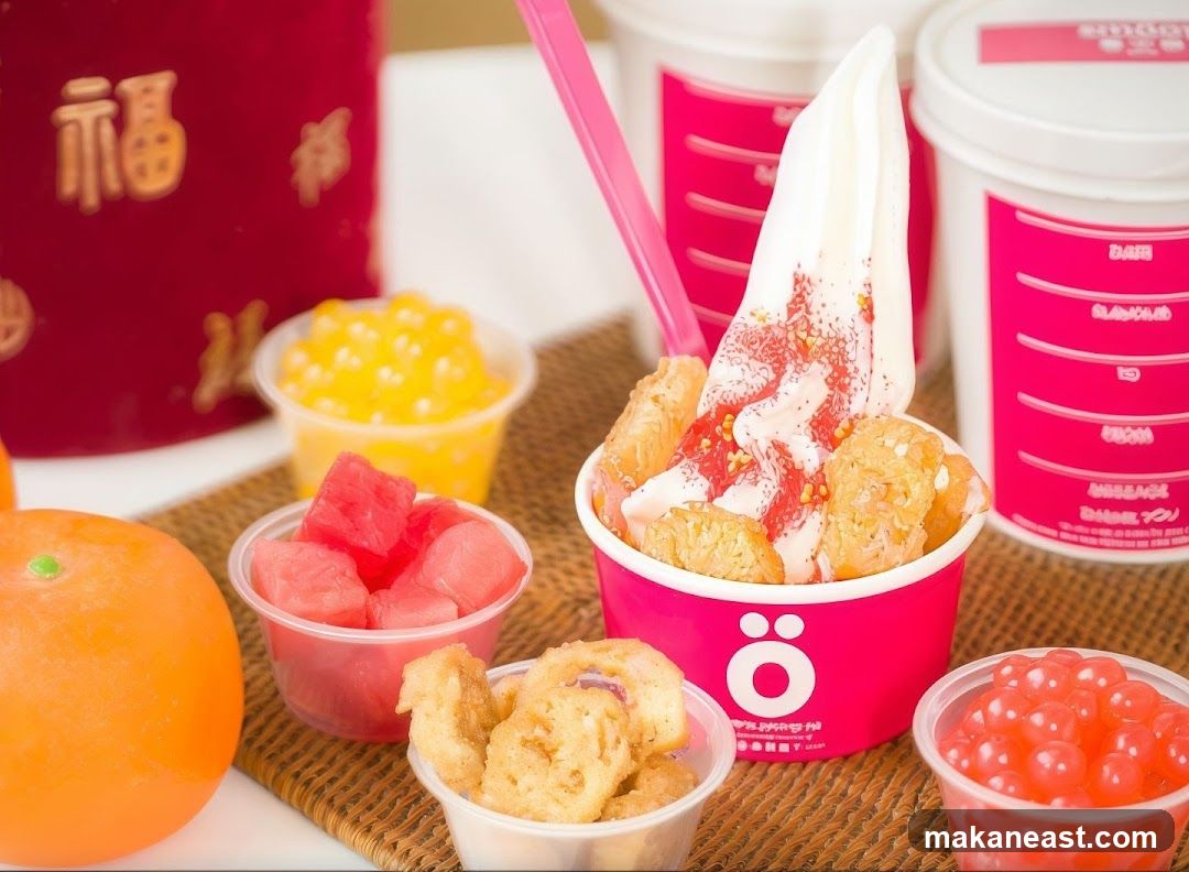 Dessert with Toppings