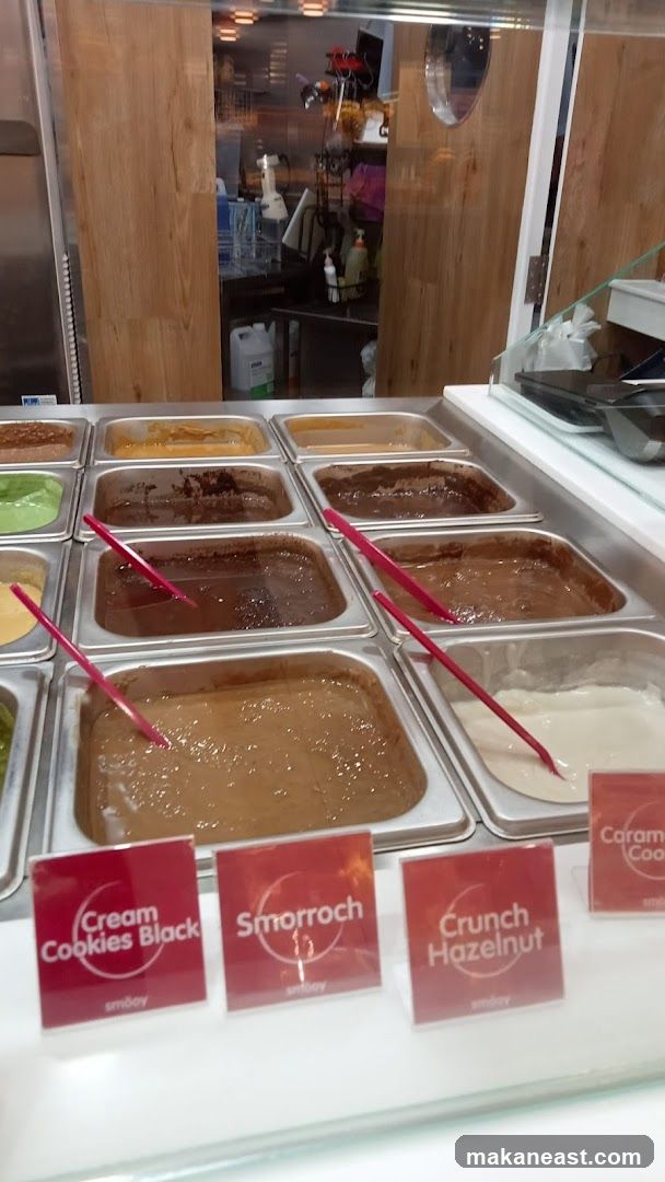 Dessert Toppings Display