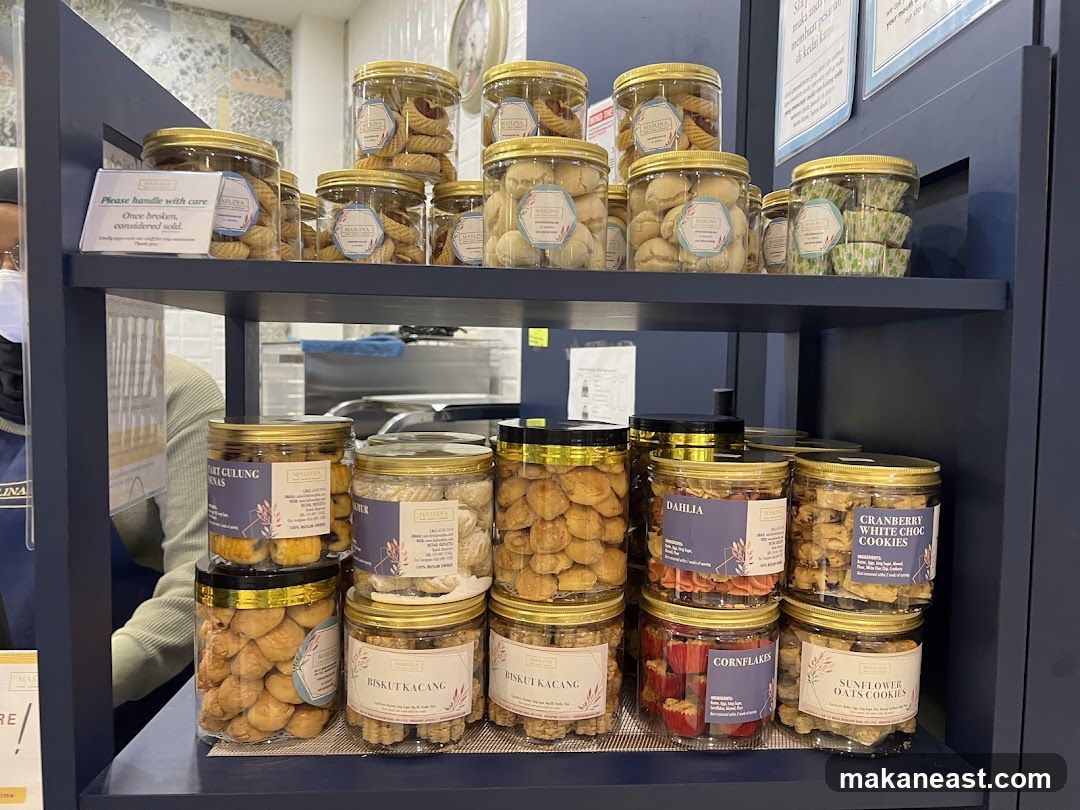 Cookies on Shelves