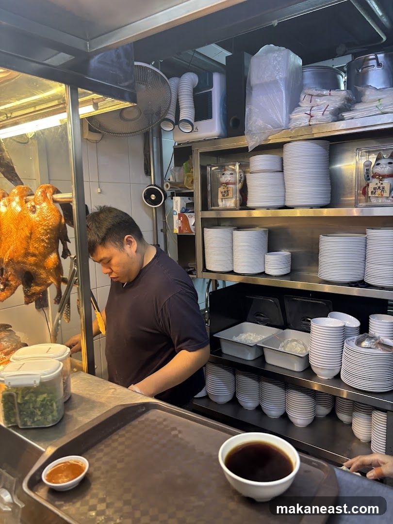 Roast Duck Stall