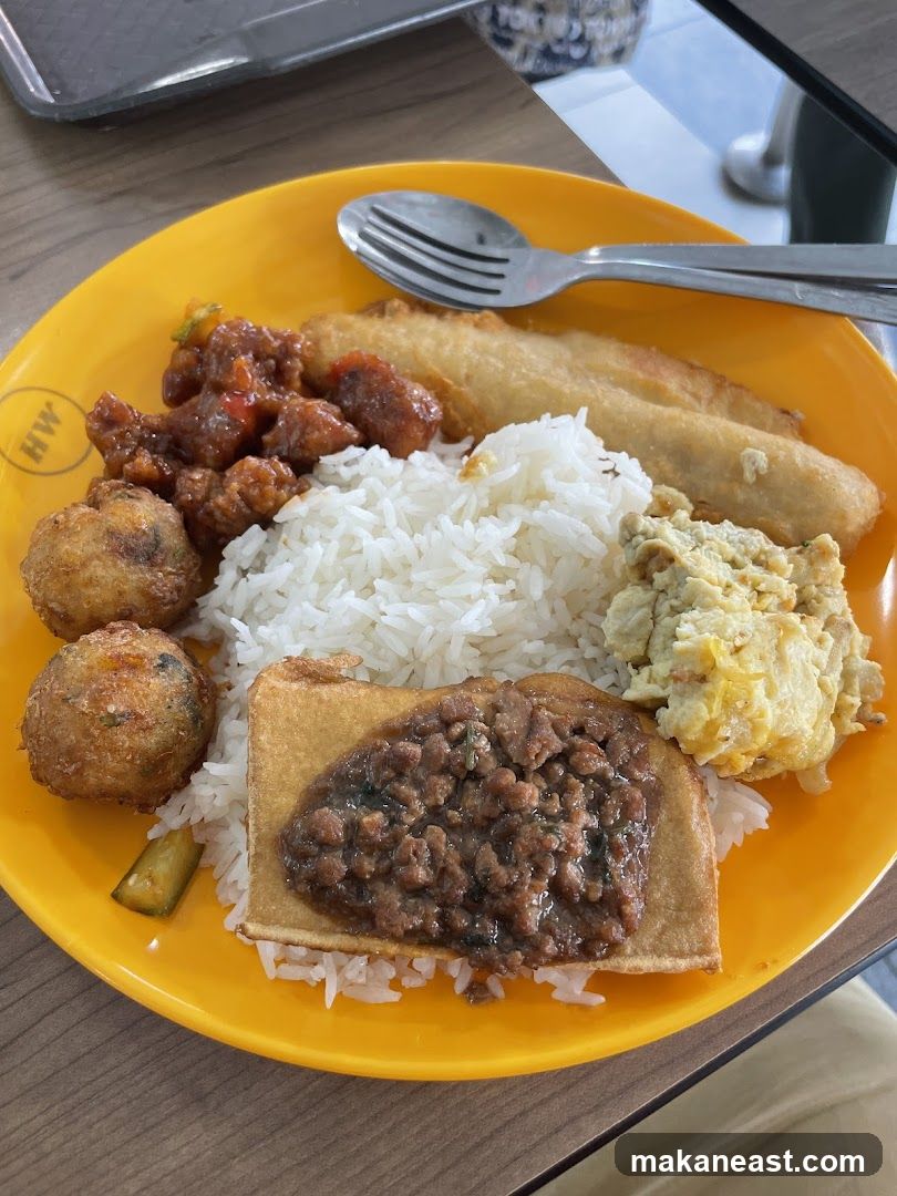 Plate of food
