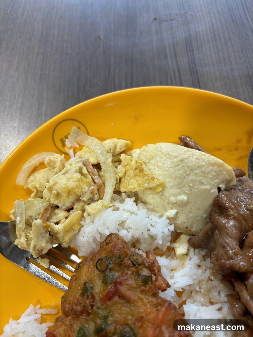 Rice Plate with Various Toppings