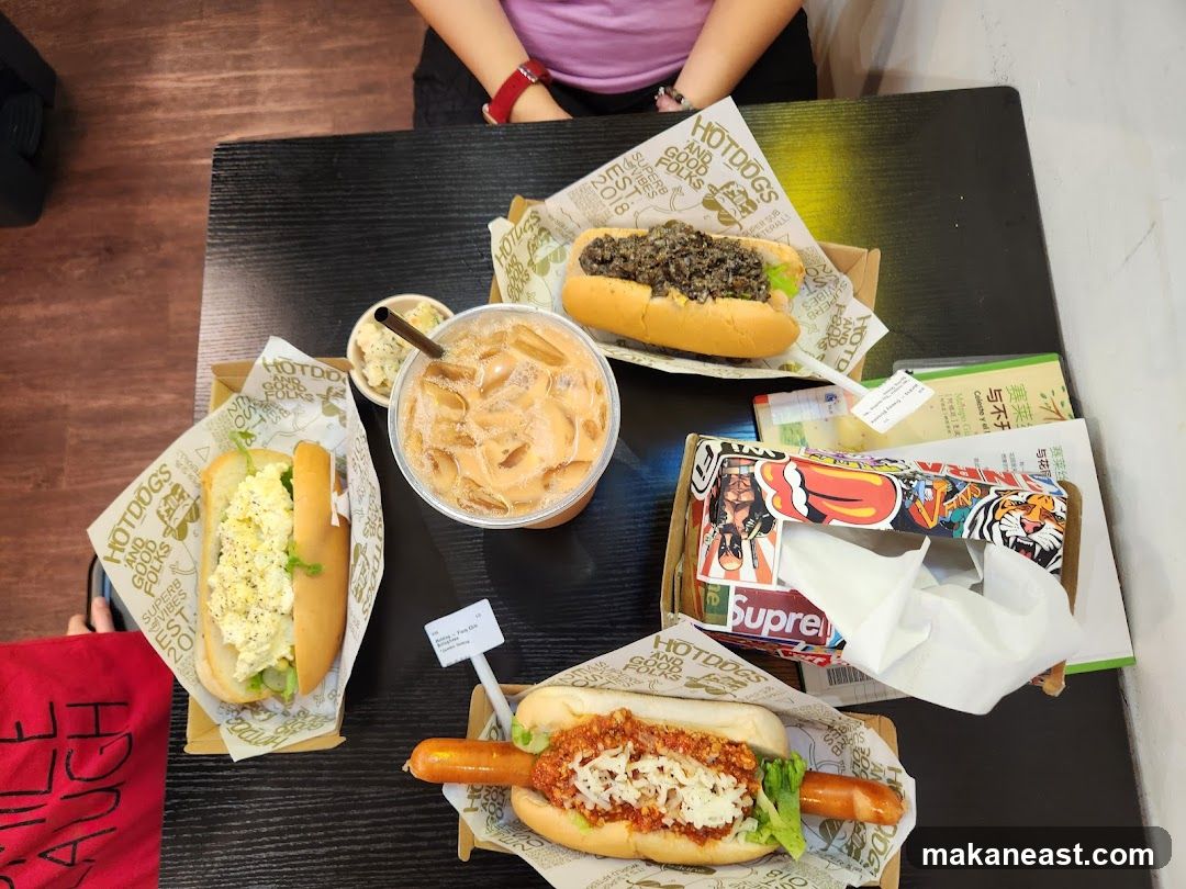 Hot Dogs and Drinks