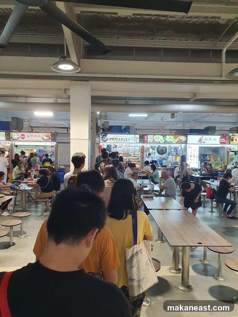Busy Food Court