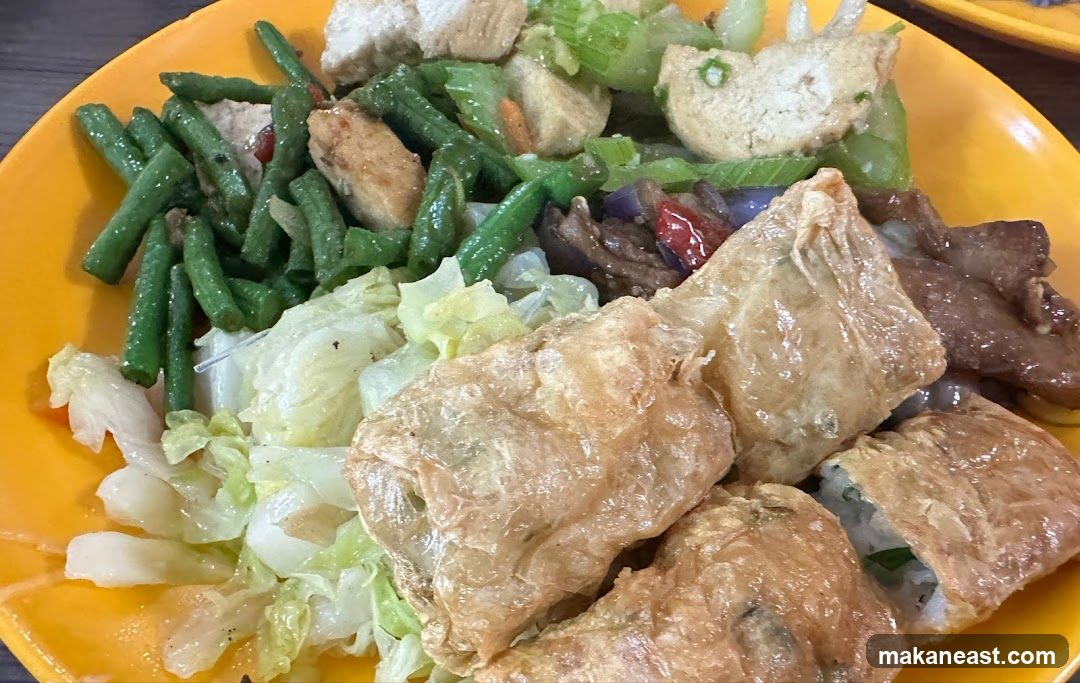 Plate of Mixed Food
