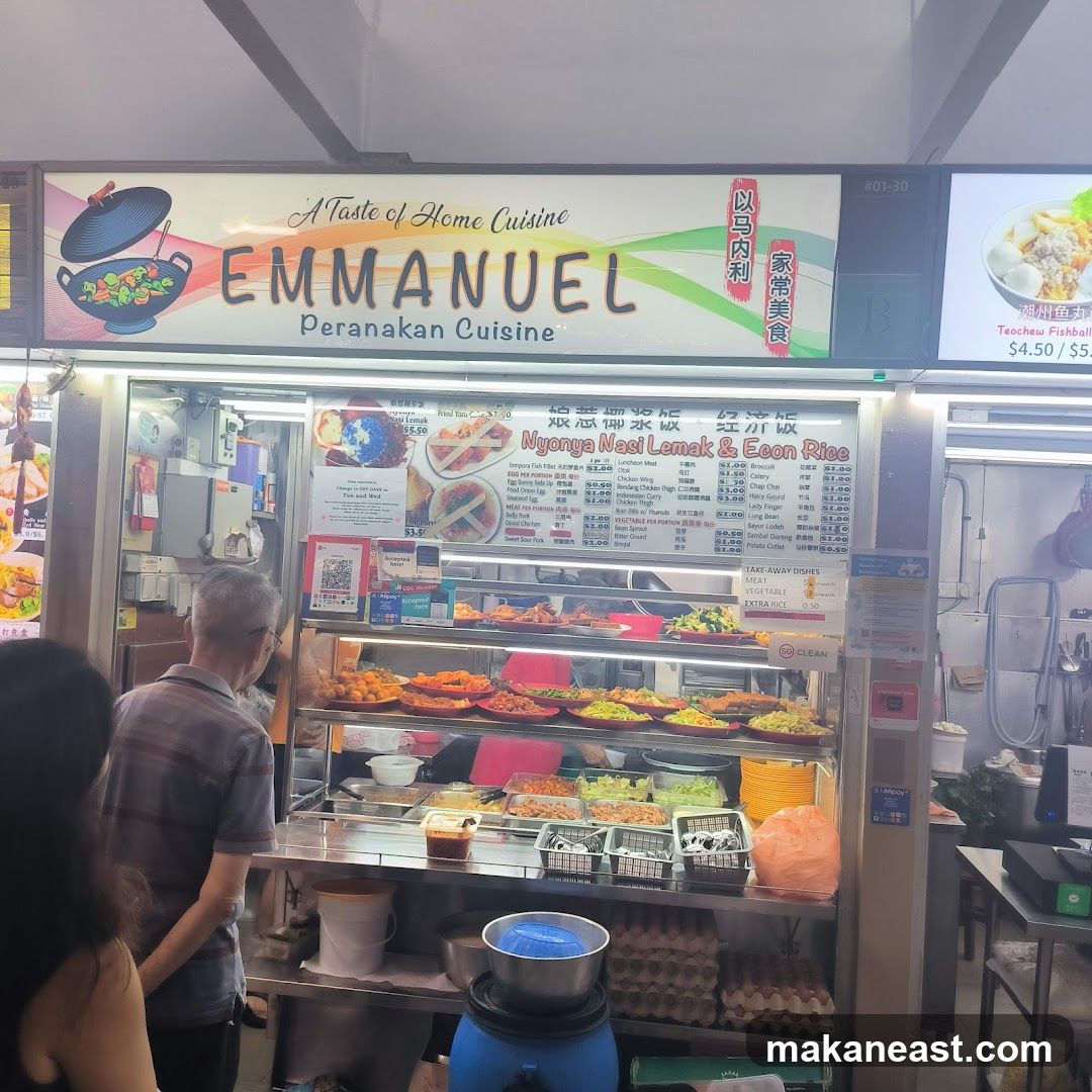 Emmanuel Peranakan Cuisine Food Stall