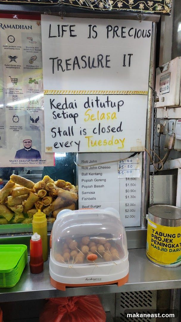 Food Stall Display