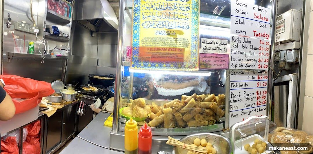 Food Stall Menu