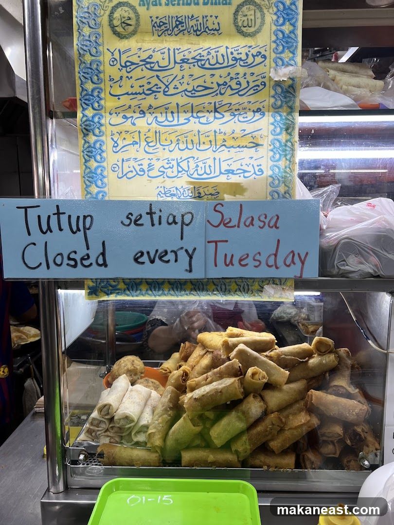 Food Stall Display