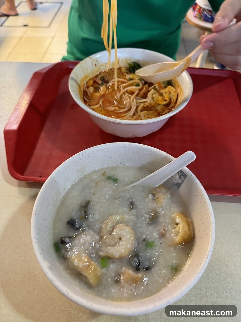 Two Bowls of Food