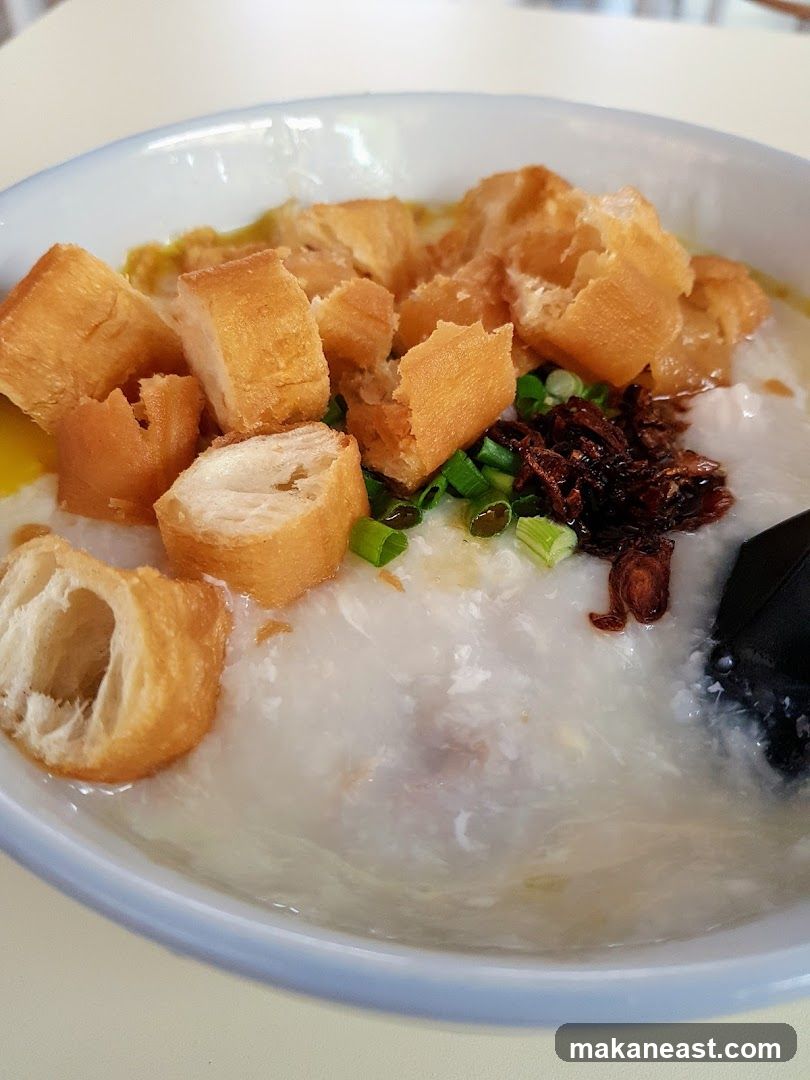 Congee with Fried Dough Sticks