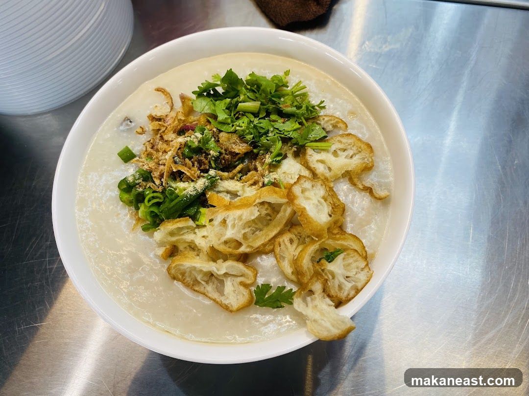 Congee with Toppings