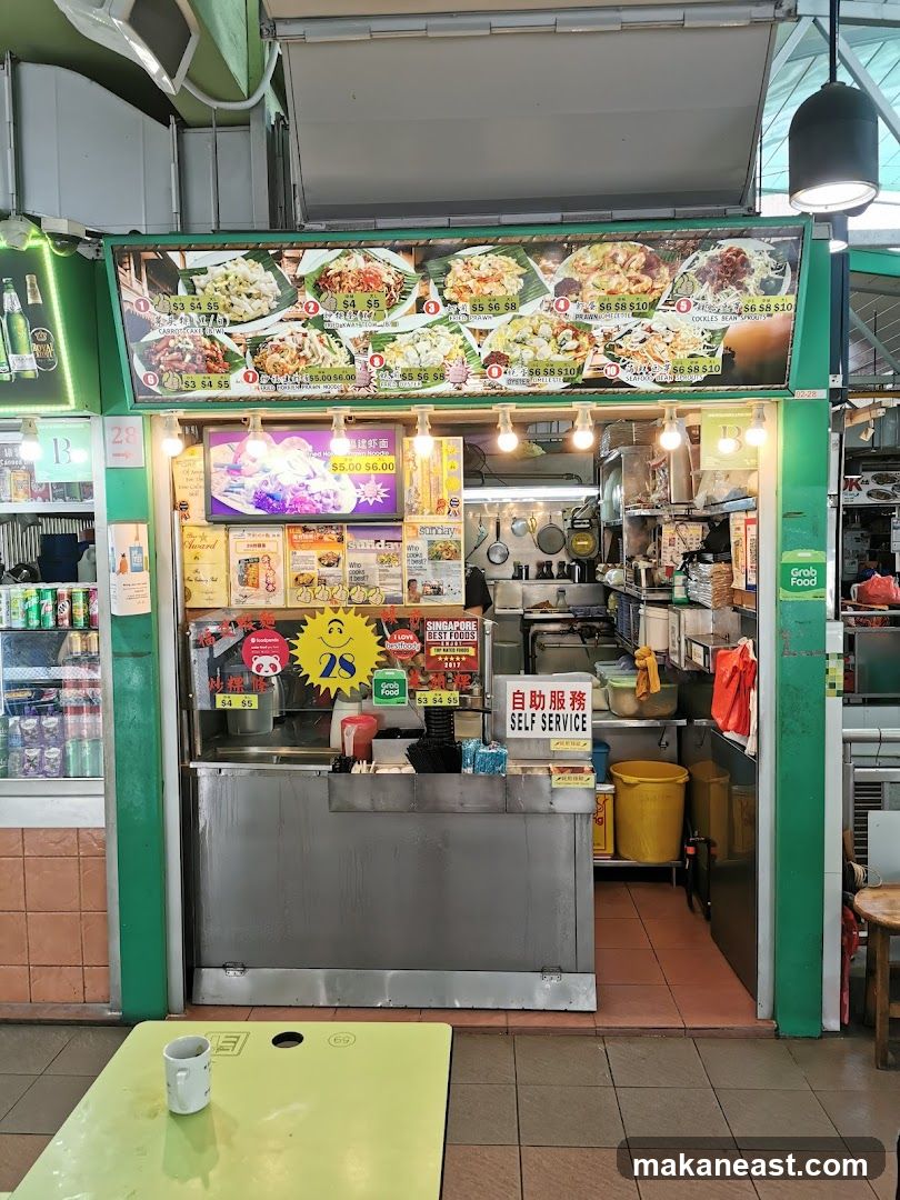 Food Stall with Menu
