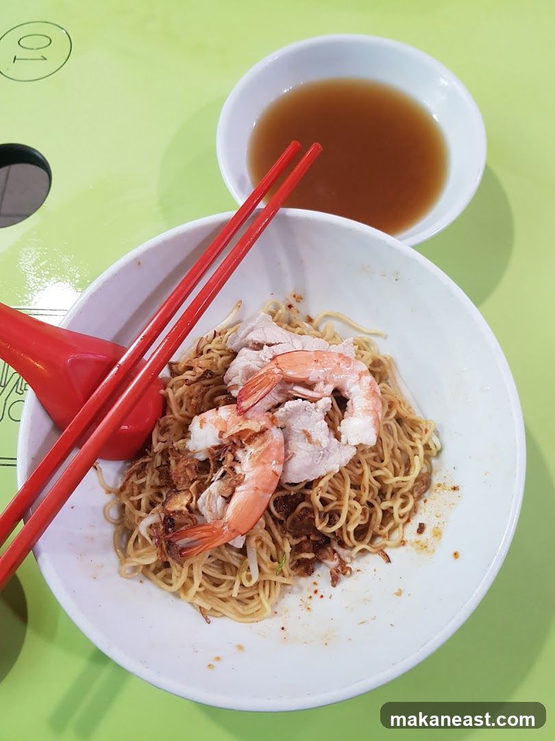 Noodles with Shrimp and Pork