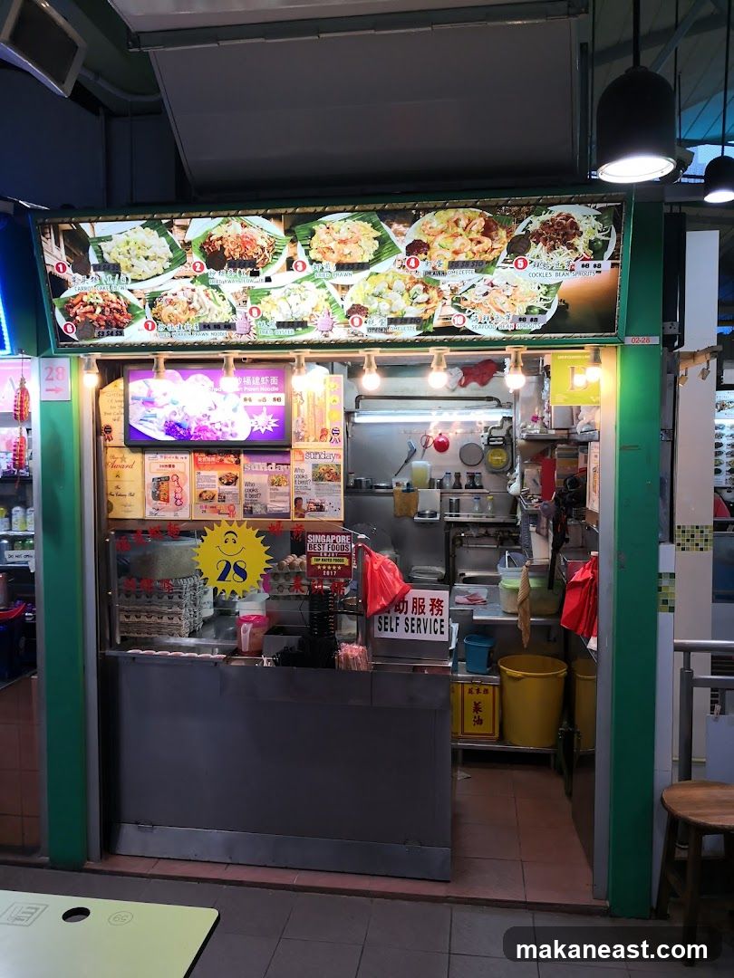 Food Stall with Menu