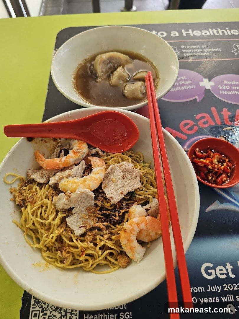 Noodles with Shrimp and Pork