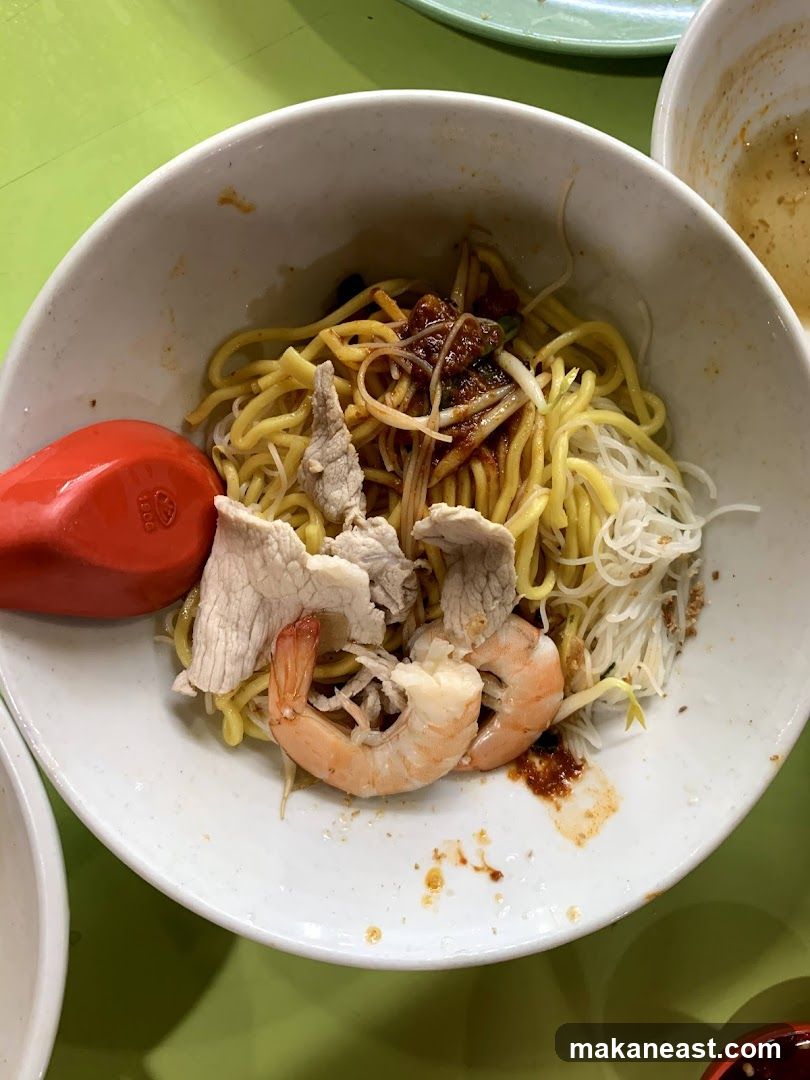 Noodles with Shrimp and Pork