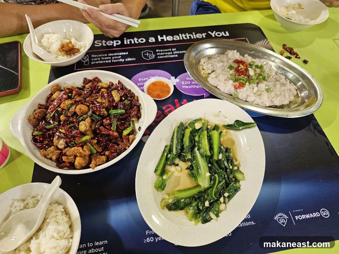 Chinese Food Spread