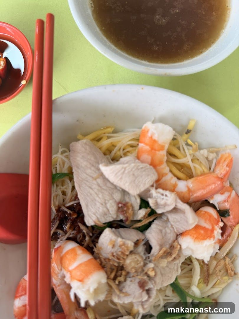 Shrimp and Pork Noodle Soup