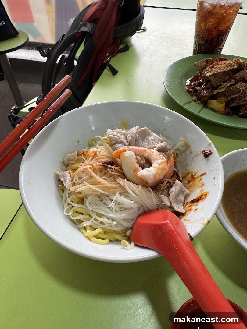 Noodles with Shrimp and Pork
